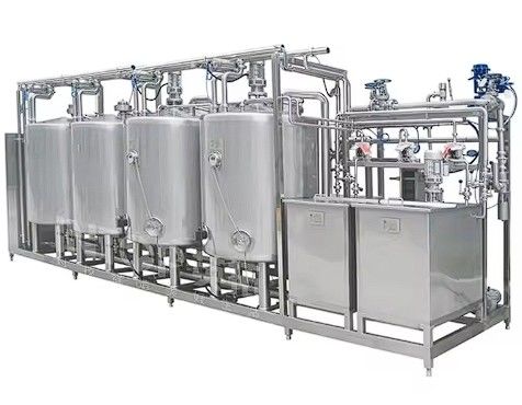 Hệ thống làm sạch tự động CIP Máy giặt thép không gỉ