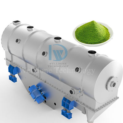 Lớp Thiết bị làm khô giường chất lỏng Vibrating Fluidized Bed Dryer For Food Processing