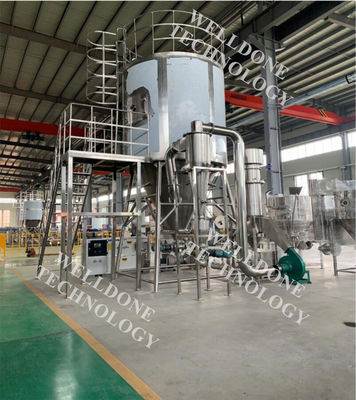 Công nghiệp hiệu quả cao hai vòi nước phun máy sấy cho sữa bột và trứng bột ẩm máy sấy