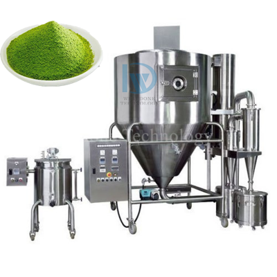 Small Spray Drying Machine with 1kg/h Evaporation Capacity and 150-300℃ Drying Temperature for Fruit Powder and Whey