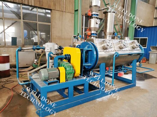 Ngành công nghiệp thực phẩm khuấy khô chân không màn hình cảm ứng cho dung nhựa Pomace