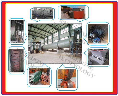 Máy sấy muối tốc độ cao Máy sấy bụi cưa xoay