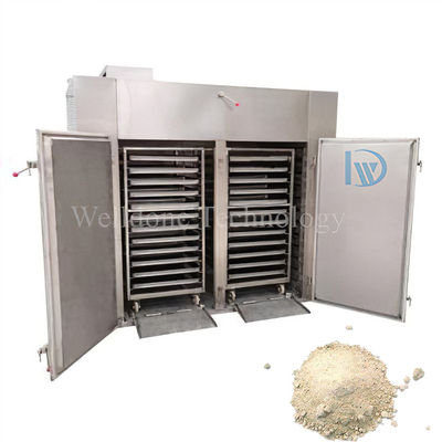 GMP Tray Dryer công nghiệp / bột phủ lò / dừa máy lưu thông không khí nóng
