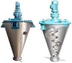 Máy sấy chân không dây đai xoắn ốc nón đơn hiệu quả cao cho hóa chất