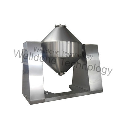 Động cơ và hộp số vật liệu nhạy cảm với nhiệt Máy sấy chân không nón kép cho nhà máy sản xuất chế biến thực phẩm