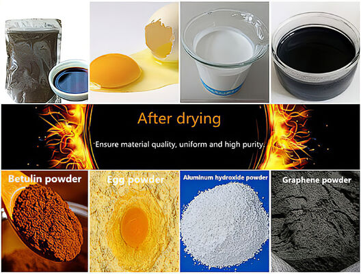 Máy sấy phun phòng thí nghiệm tự động với kiểm soát nhiệt độ khí vào 30~300℃ và công suất bay hơi 1kg/h