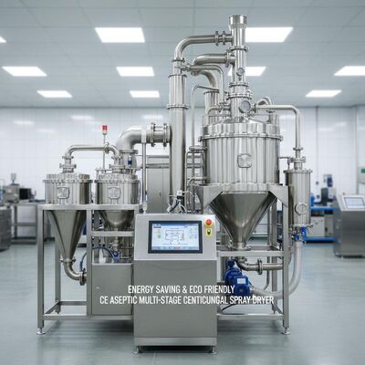 Máy sấy phun ly tâm đa tầng vô trùng CE tiết kiệm năng lượng và thân thiện với môi trường