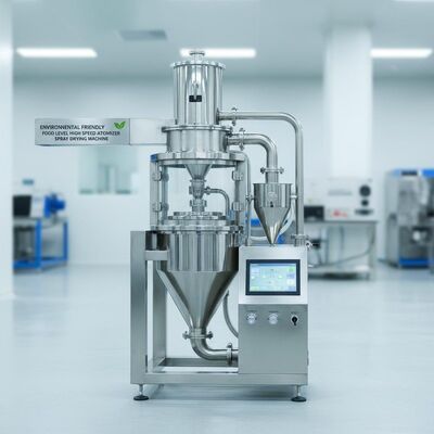 Máy sấy phun phun tốc độ cao thân thiện với môi trường và thực phẩm