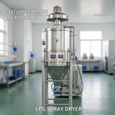 Máy sấy phun ly tâm tốc độ cao LPG được sản xuất và giảm giá lớn với bộ phun phun