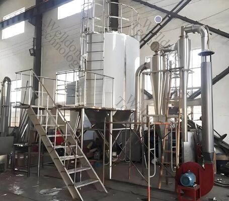 Cấp độ dược phẩm Máy sấy phun cô lập từ lá cây đậu được sản xuất theo yêu cầu Máy sấy phun công nghiệp