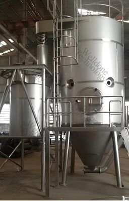 Cấp độ thực phẩm và Máy sấy phun kali cà phê được sản xuất tùy chỉnh Chống cháy nổ