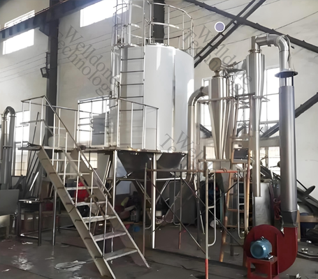 Máy sấy phun được chế tạo tùy chỉnh theo cấp độ thực phẩm cho bột cà chua và cấp thực phẩm SUS316L