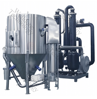 Máy sấy xịt ly tâm loại SUS316L với hiệu quả sấy 70% và kiểm soát nhiệt độ 120-350 °C