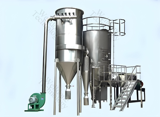 Máy sấy phun cấp độ thực phẩm được tùy chỉnh thực hiện dễ dàng cho ngành công nghiệp thực phẩm