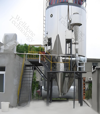 Máy sấy phun nhựa vi tảo Urea Formaldehyde thân thiện với môi trường và tiết kiệm năng lượng