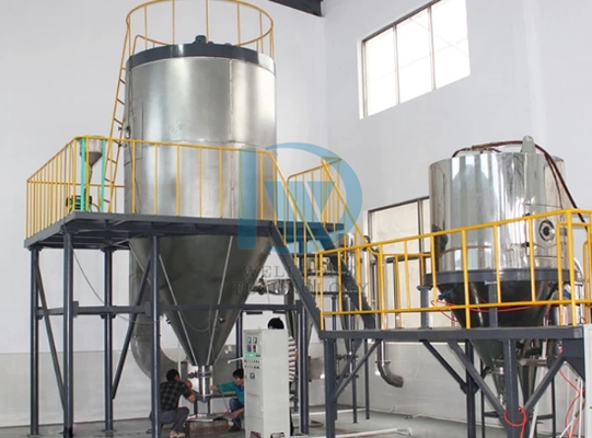 Cấp dược phẩm và Máy sấy phun GMP được sản xuất tùy chỉnh với nhiệt độ sấy 120-350oC