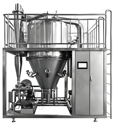 Cấp độ thực phẩm và Máy sấy phun hai vòi phun chất lỏng SUS316L được sản xuất theo yêu cầu cho sữa và bột trứng