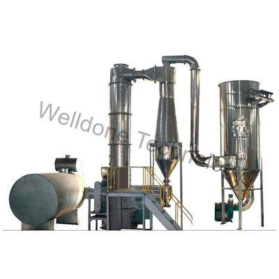Máy sấy khô quay nhanh bằng Titanium Dioxide GMP với vòng phân loại