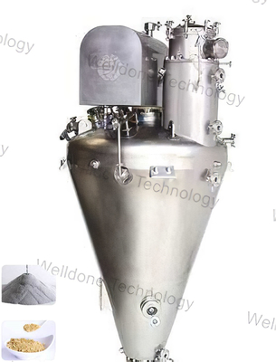 Máy sấy chân không hình nón bền Cấu trúc đơn giản 1.