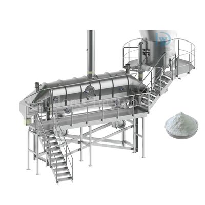 Máy sấy giường chất lỏng rung liên tục tự động có chứng nhận CE