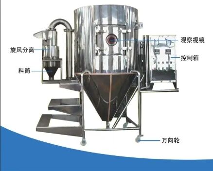 Máy sấy phun ly tâm tốc độ cao LPG tiết kiệm năng lượng và thân thiện với môi trường