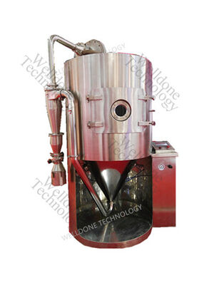 Cấp độ dược phẩm và Máy sấy phun 25kg/h hiệu suất cao với hiệu suất sấy 70%