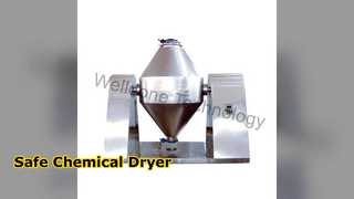 Máy sấy chân không bột hóa chất an toàn SUS304